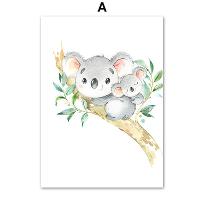 Quadro koala nordico