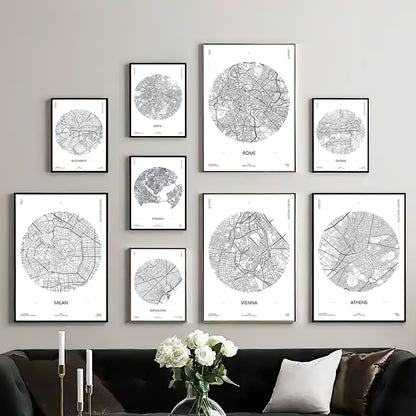 Quadro mappe urbane