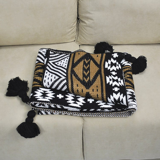 Coperta maglia bohémien