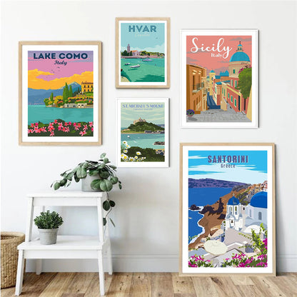 Quadro Costa Amalfitana