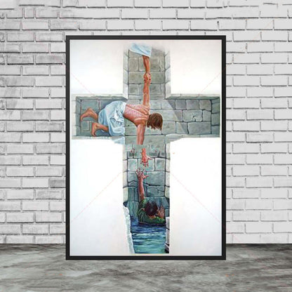 Quadro astratto geometrico