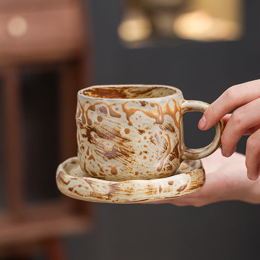 Tazza e piattino da caffè