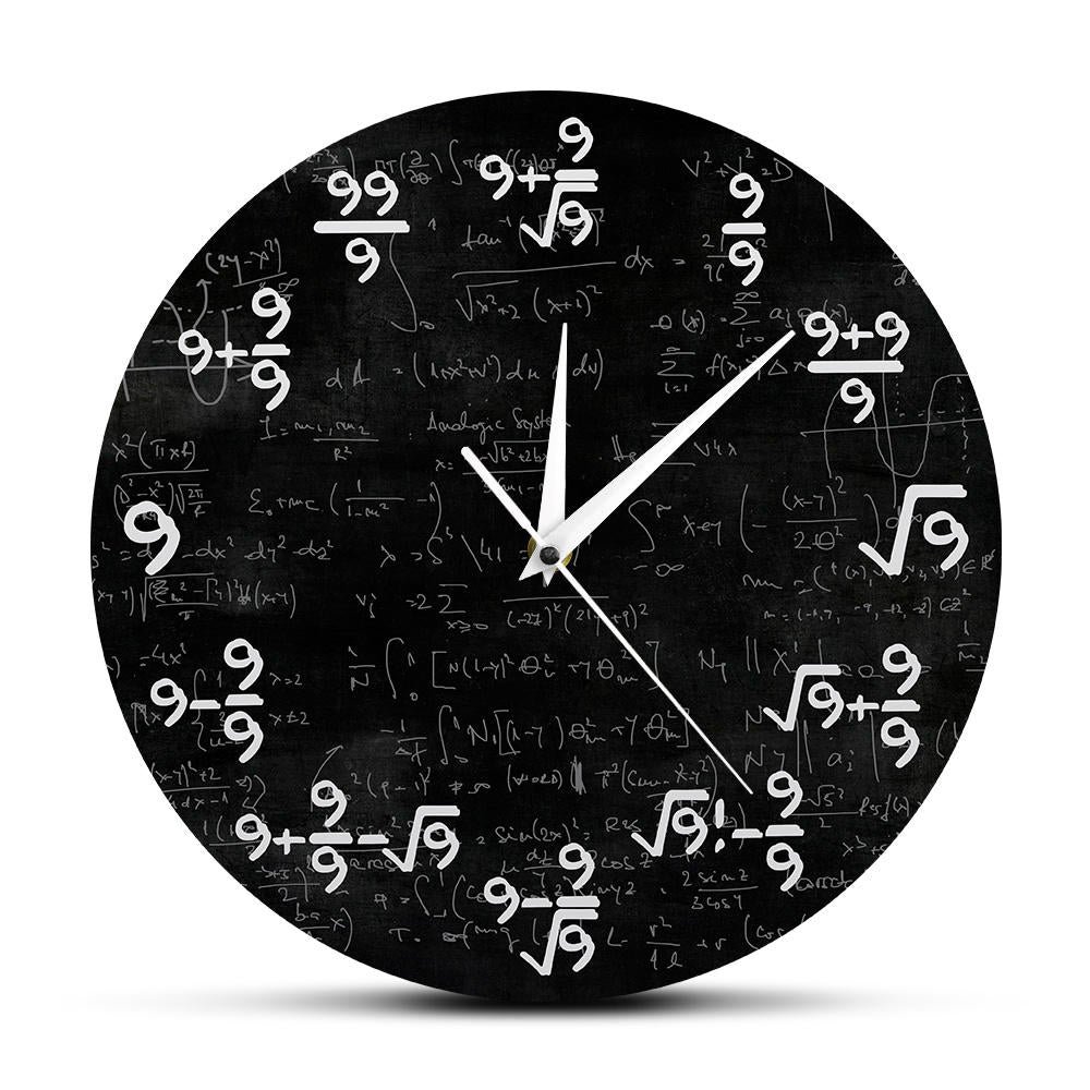 Orologio da parete Formule matematica