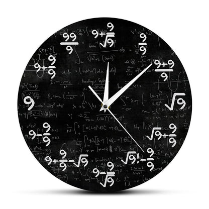 Orologio da parete Formule matematica