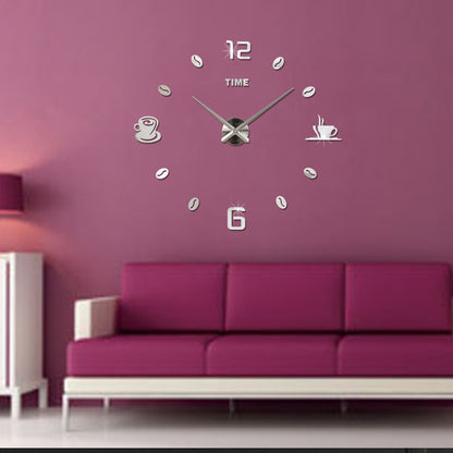Specchio orologio murale