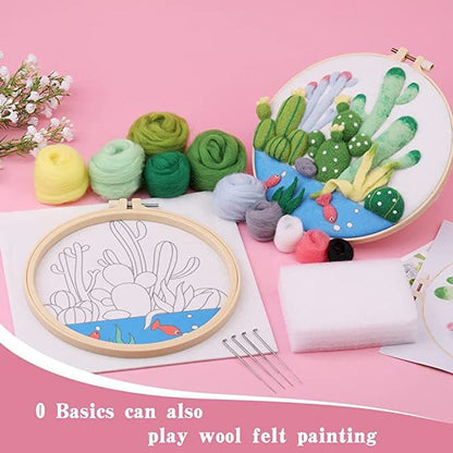 Kit ricamo coperta
