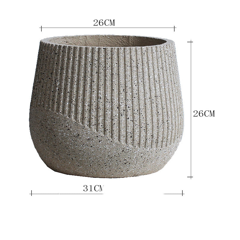Vaso in cemento per piante