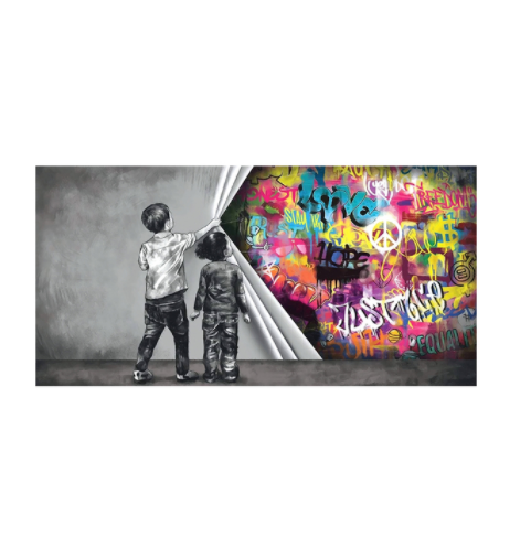 Quadro Graffiti Astratto