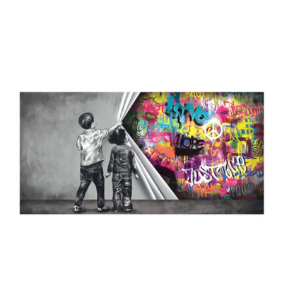 Quadro Graffiti Astratto