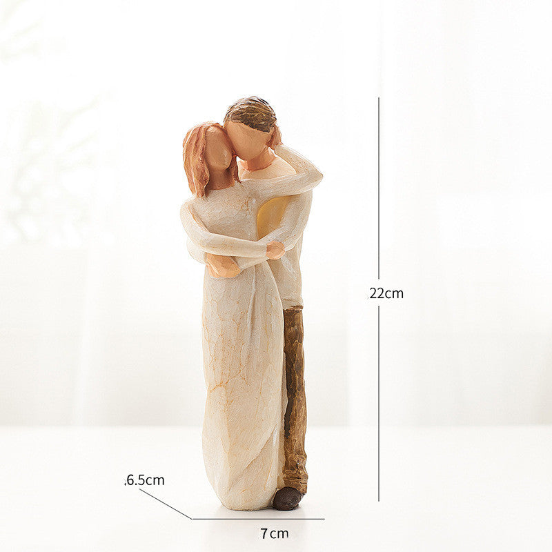 Statuetta Famiglia Nordica