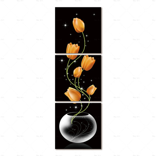 Quadro su tela Fiori gialli