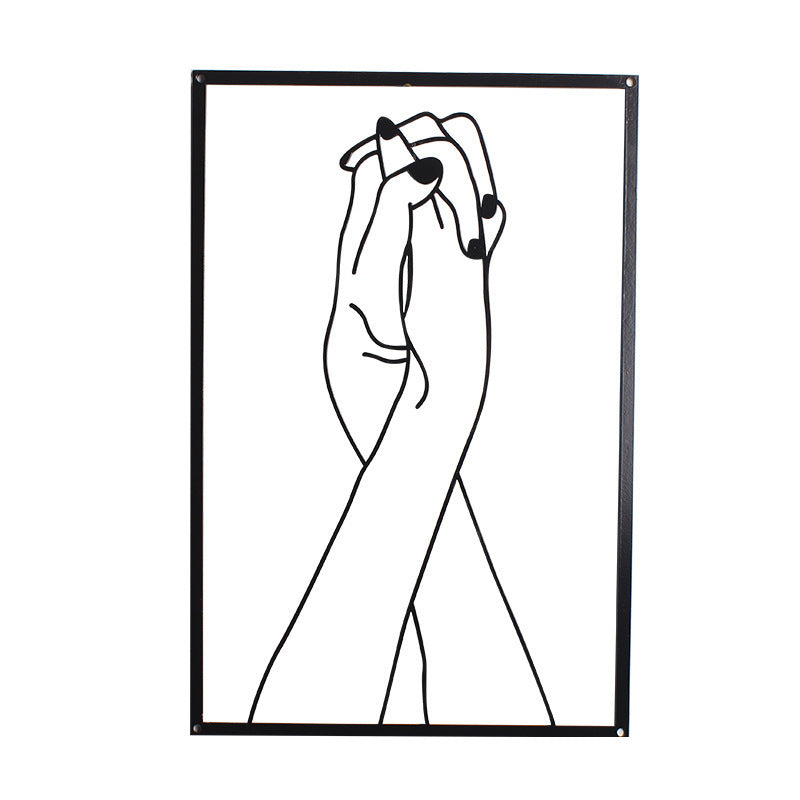 Quadro silhouette da parete