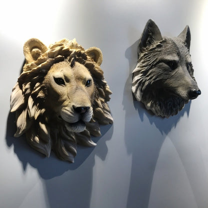 Decorazione murale animale 3D