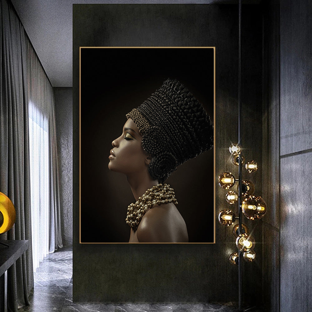 Quadro donna africana