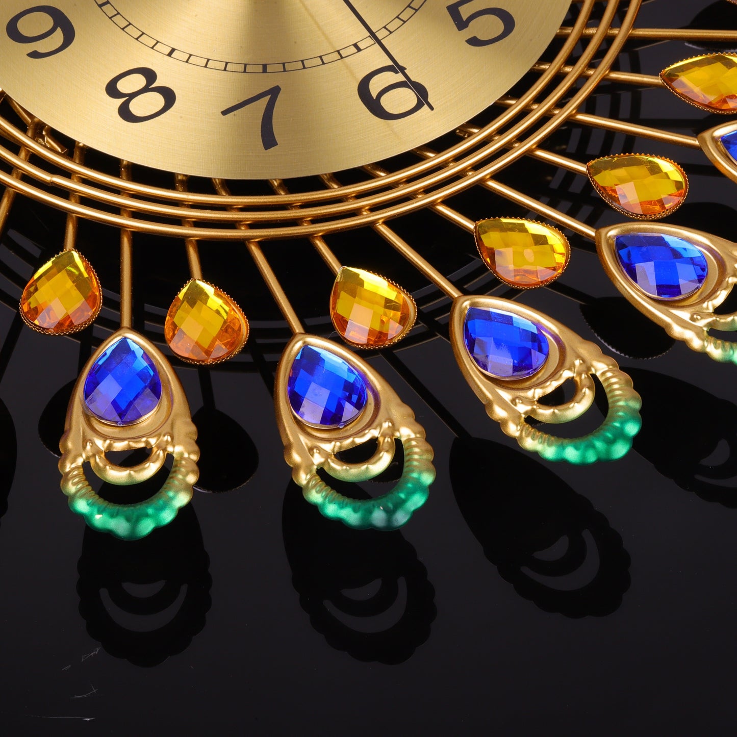 Orologio da parete Lusso dorato