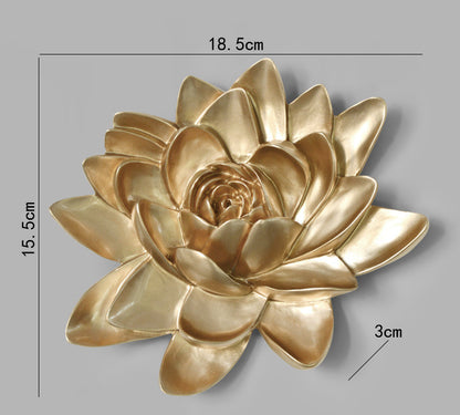 Decorazione fiori in rilievo