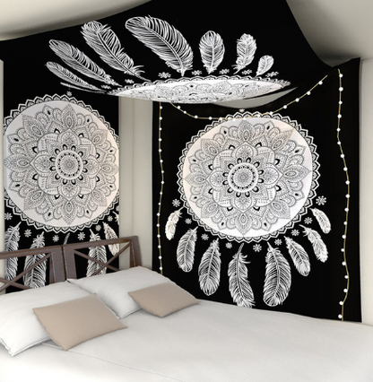 Tapestry Bianco e Nero
