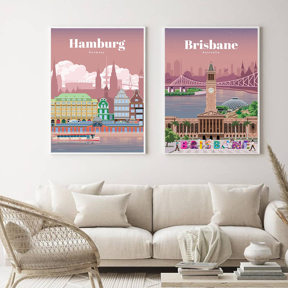 Poster Viaggio Quebec
