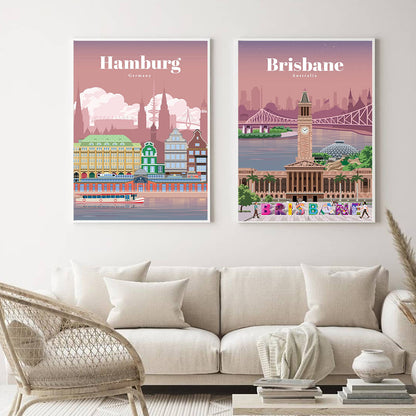 Poster Viaggio Quebec