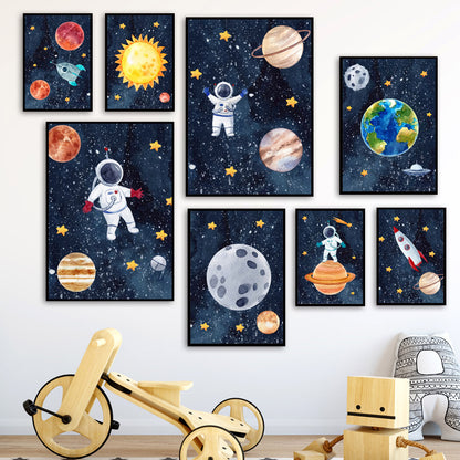 Quadro astronauta