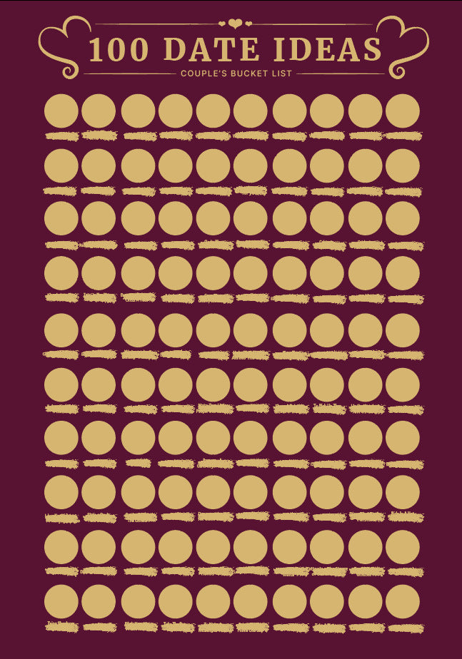 Poster coppia grattabile