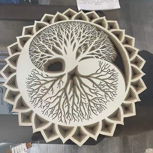 Quadro in MDF Albero della vita