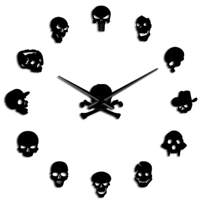 Orologio da parete Teschi e ossa