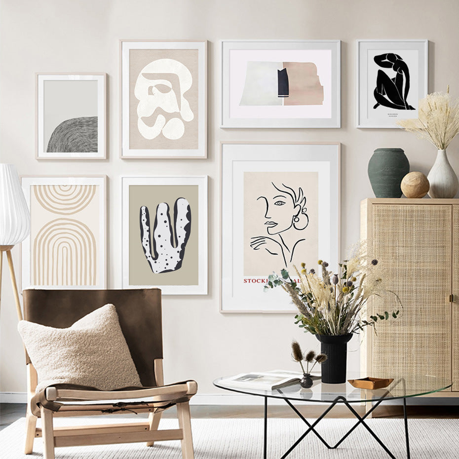 Poster astratto scandinavo