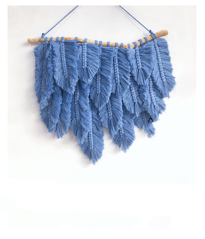 Tappezzeria piume con nappe