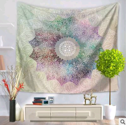 Arazzo Mandala Floreale