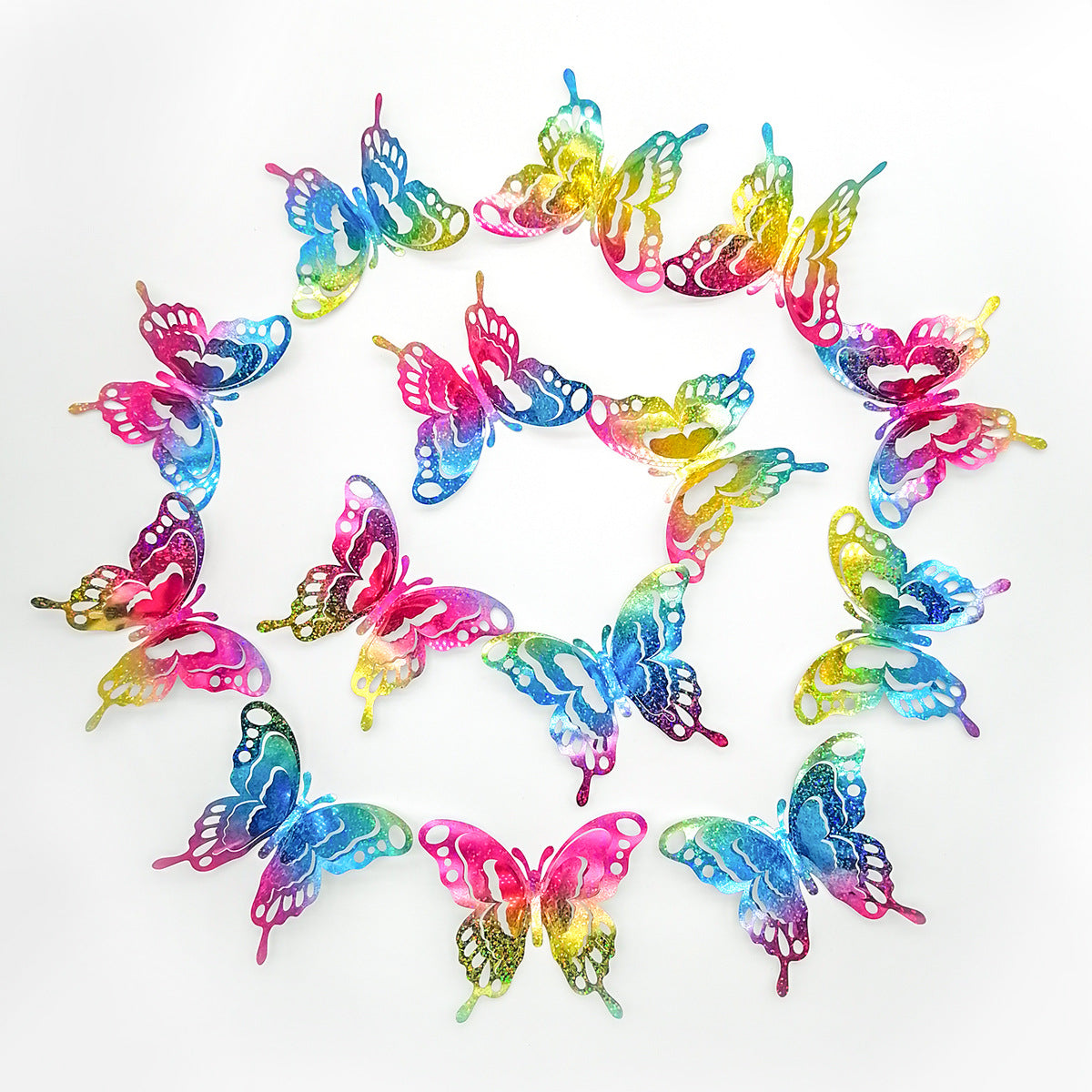 Adesivo murale farfalle decorative