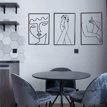 Quadro silhouette da parete