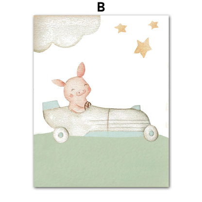 Poster scandinavo bimbi