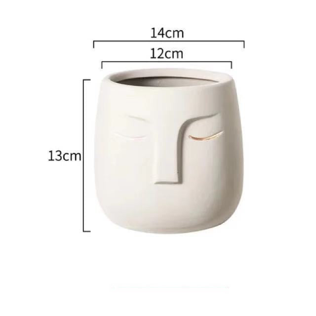 Vaso figura astratta