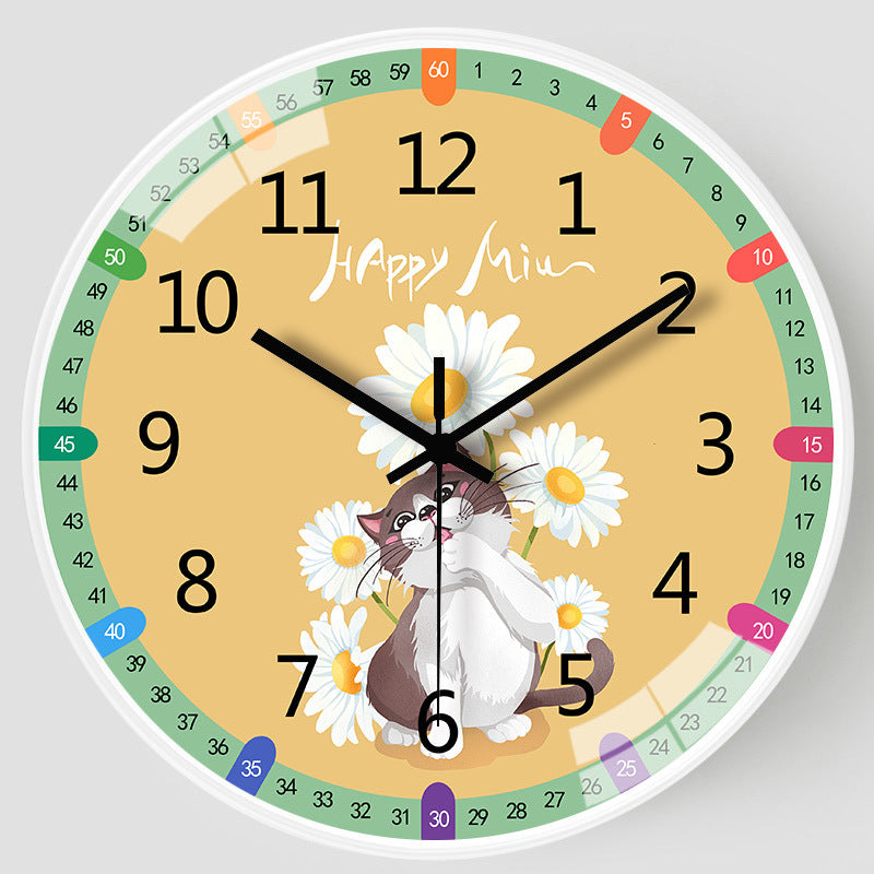 Orologio da parete Polpo marino colorato