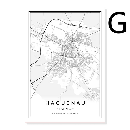 Mappa Parigi