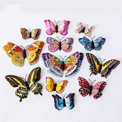 Adesivi farfalle luminose