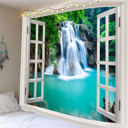 Tappezzeria stella marina blu