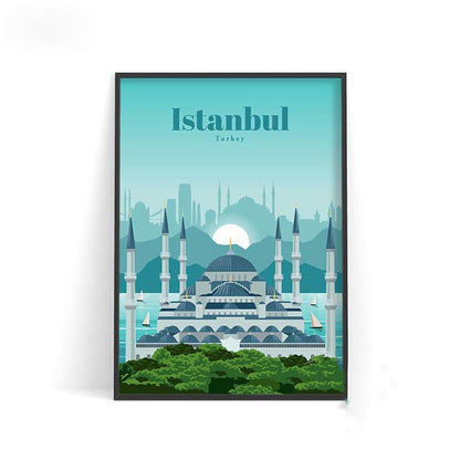 Poster mappa città