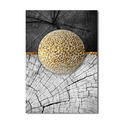 Quadro legno astratto