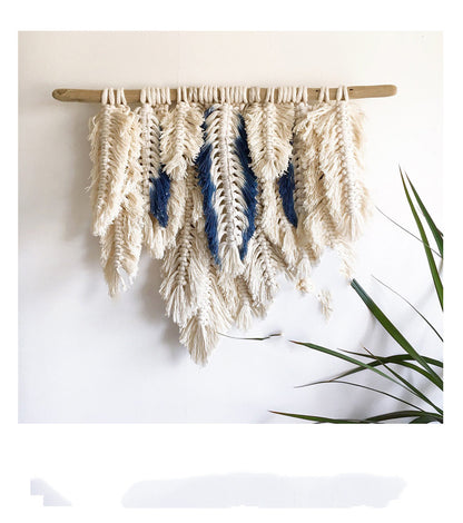 Tappezzeria piume con nappe