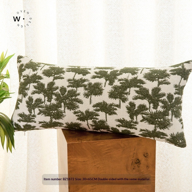 Cuscino arredo verde