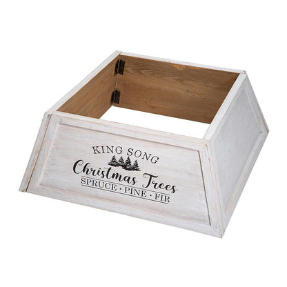 Base albero Natale stile retrò