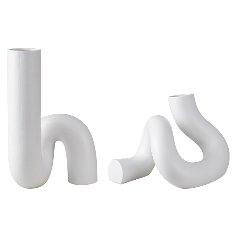 Ornamento resina minimalista