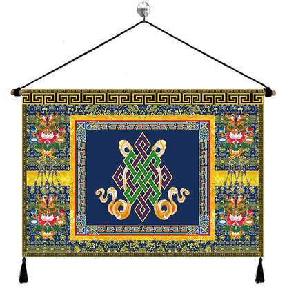 Quadro tessuto etnico