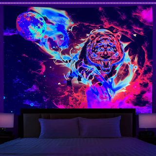 Arazzo Tigre cosmica