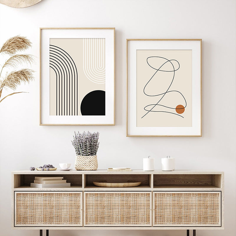 Quadro linee geometriche