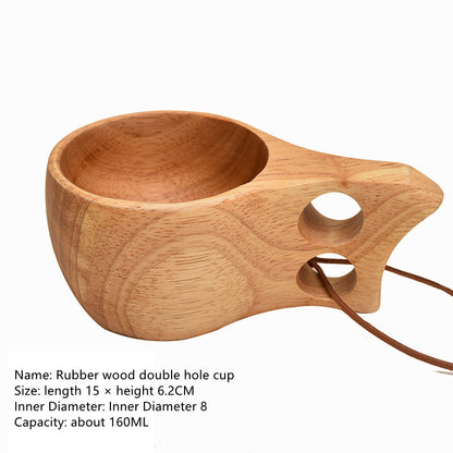 Tazza in legno