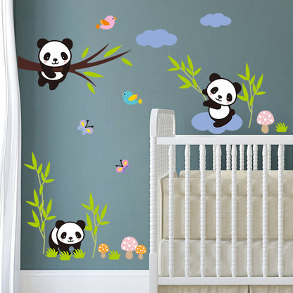 Adesivo murale panda