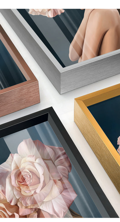 Quadro Donna Floreale
